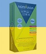Цементная-известковая штукатурка NORMADA NormaPlast
